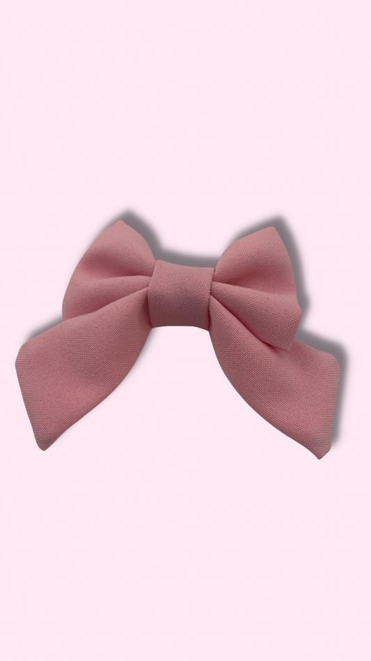 Light Pink Hair Bow